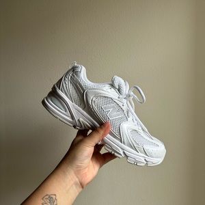 New Balance 530 Retro in White Silver